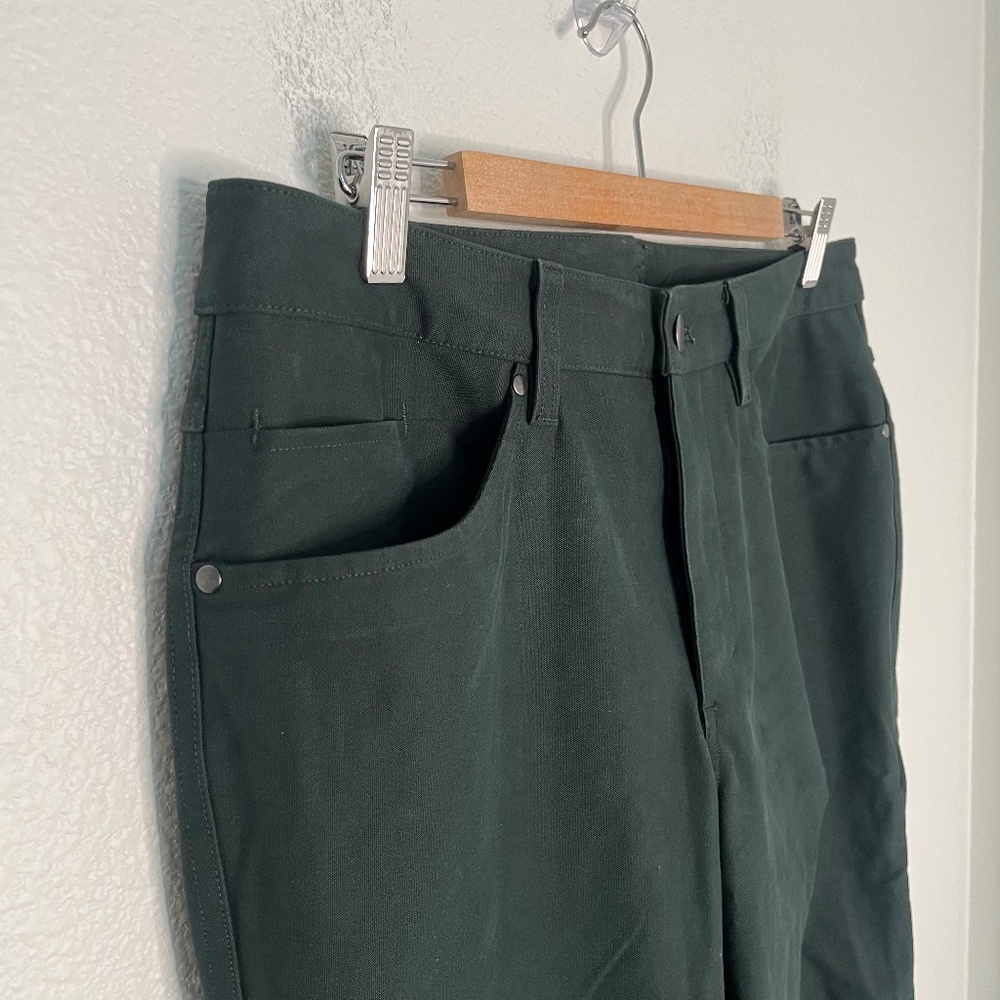 Lululemon ABC Pant Slim Utilitech Color Green Men's Size 33X30